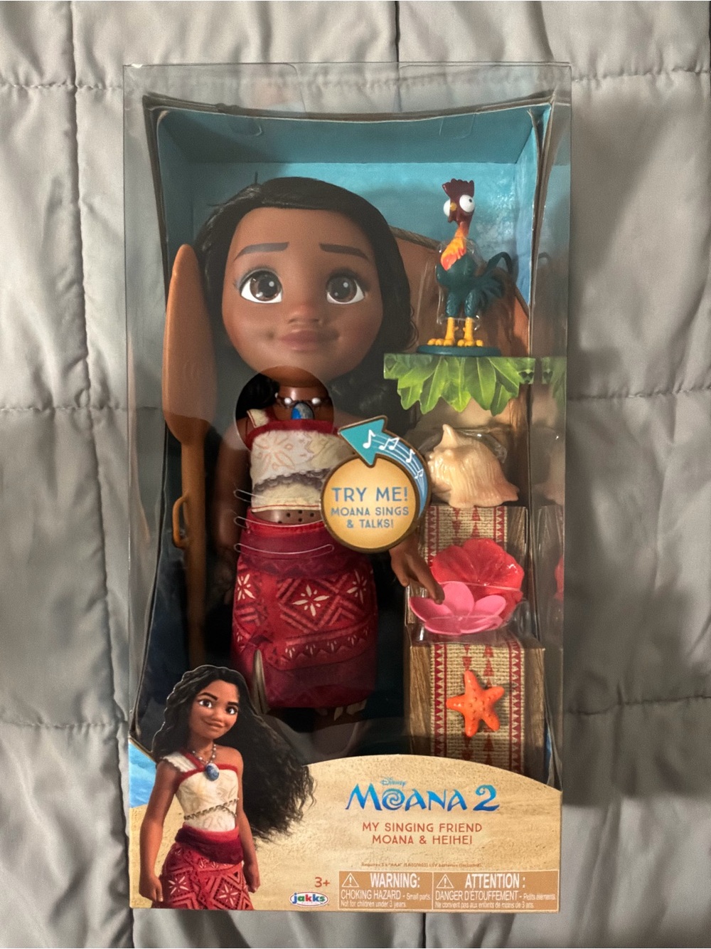 Disney Moana Singing & Talking Friend Doll with Hei Hei & Other Mini Toys
